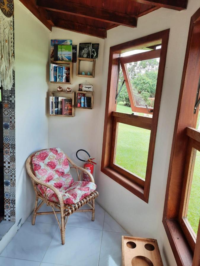 Fazenda Tamandua Casa De Campo - Cabana Coragem Villa Rio Rufino ภายนอก รูปภาพ